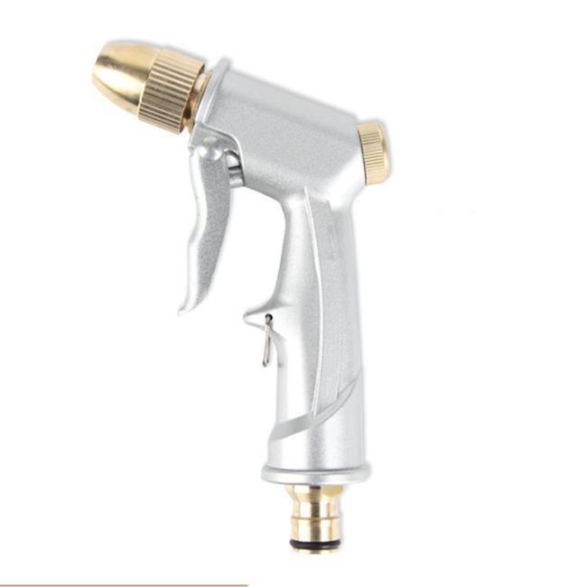 Bộ dây vòi xịt nước rửa xe, tưới cây . tăng áp 3 lần, loại 7m, 10m 206701 đầu đồng, cút,nối vàng + tặng đai