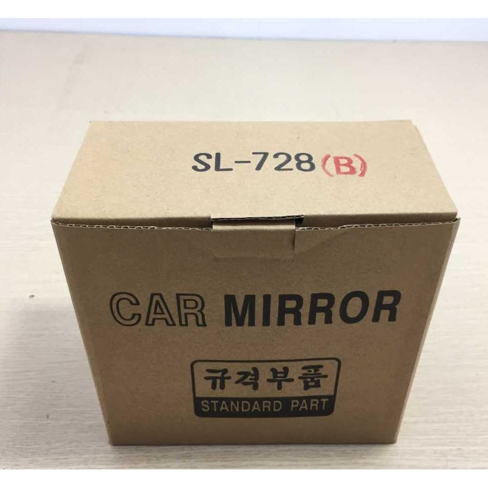 Gương chiếu hậu soi đầu xe Hyundai, Isuzu, Hino mã SL728B bắt táo, hình tròn Đường kính d190, mặt gương lồi