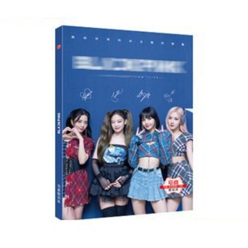 Album ảnh photobook BLACKPINK BÌA XANH 2021 A4 album ảnh