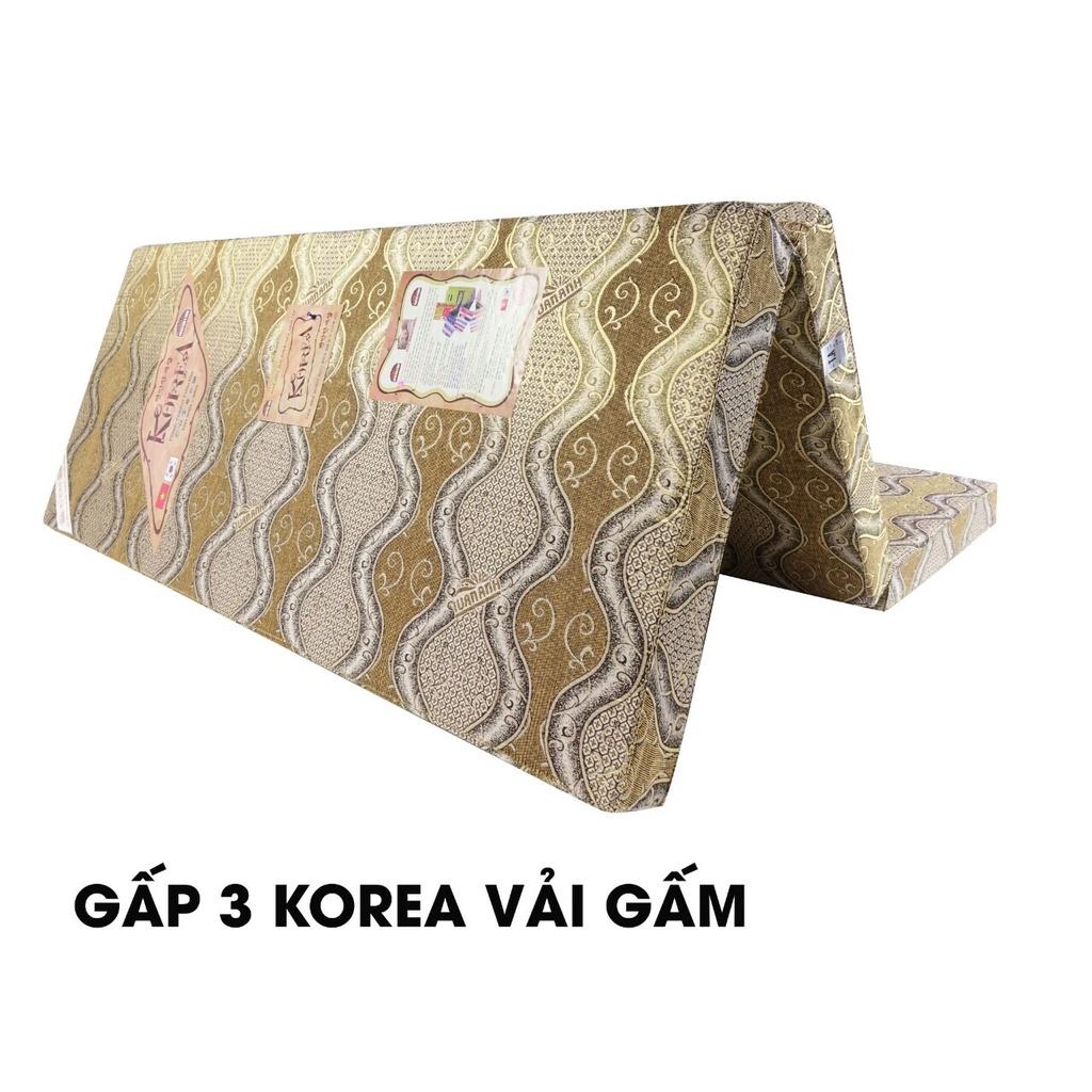 NỆM BÔNG ÉP KOREA VẢI GẤM CAO CẤP