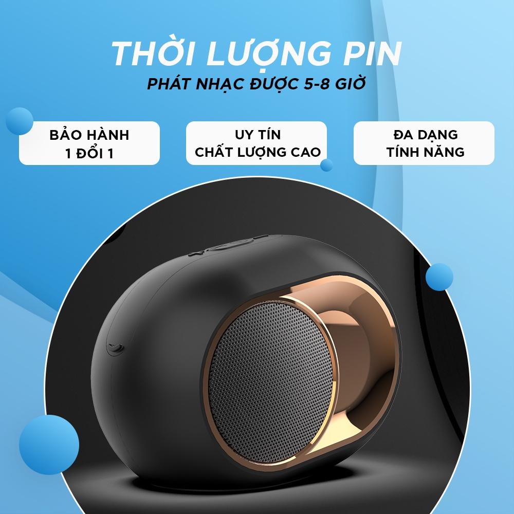 Loa bluetooth mini không dây X6 NUTEK, nhỏ gọn, thời trang âm bass tốt