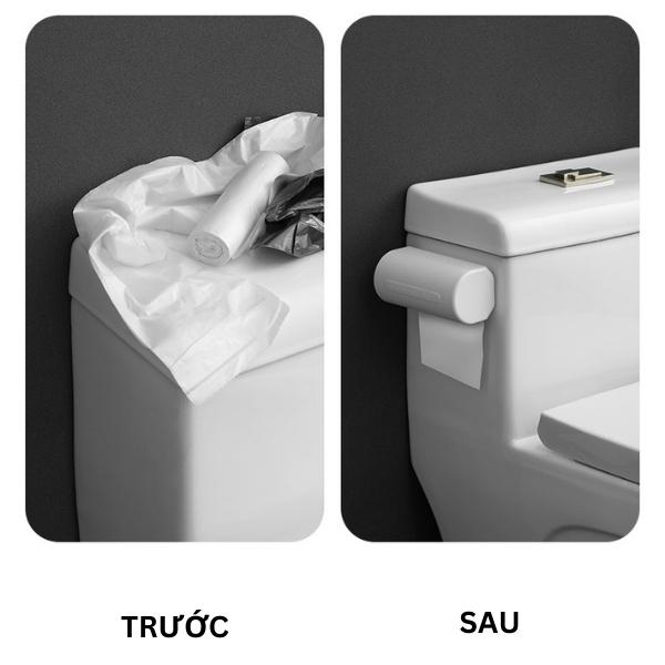 Giá treo túi rác, giấy vệ sinh không lõi FSLYF-270