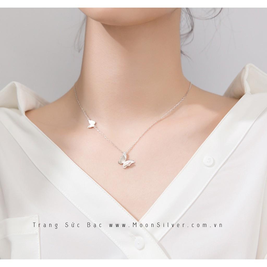 Dây chuyền bạc cánh bướm