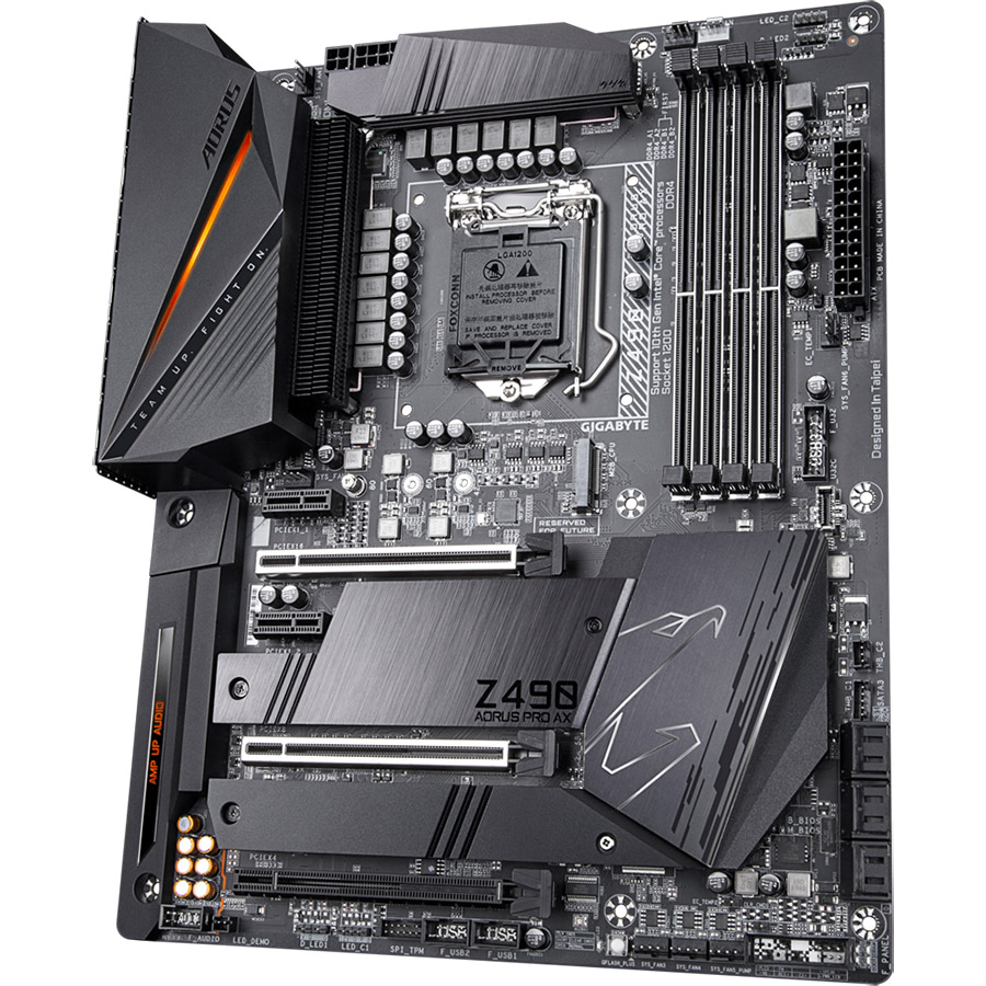 Bo mạch chủ Mainboard Gigabyte Z490 AORUS PRO AX - Hàng Chính Hãng