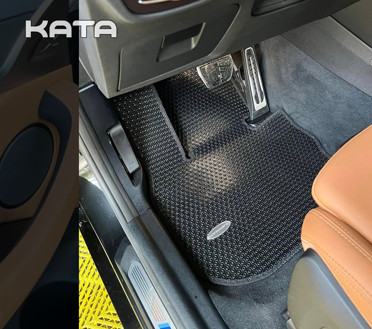 Thảm lót sàn ô tô KATA cho xe BMW X3 - Khít với sàn xe, Chống trơn, Không mùi, Không ẩm mốc