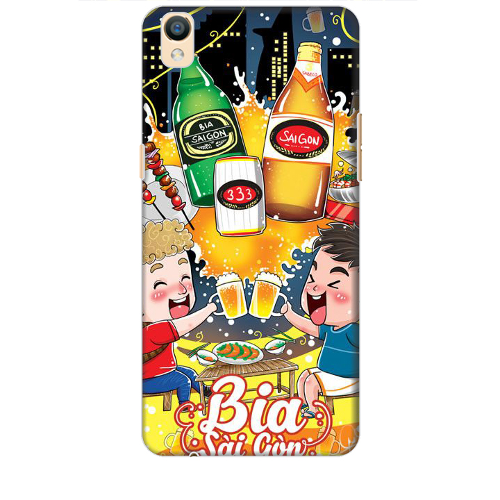 Ốp lưng dành cho điện thoại OPPO F1 PLUS Hình Bia Sài Gòn - Hàng chính hãng