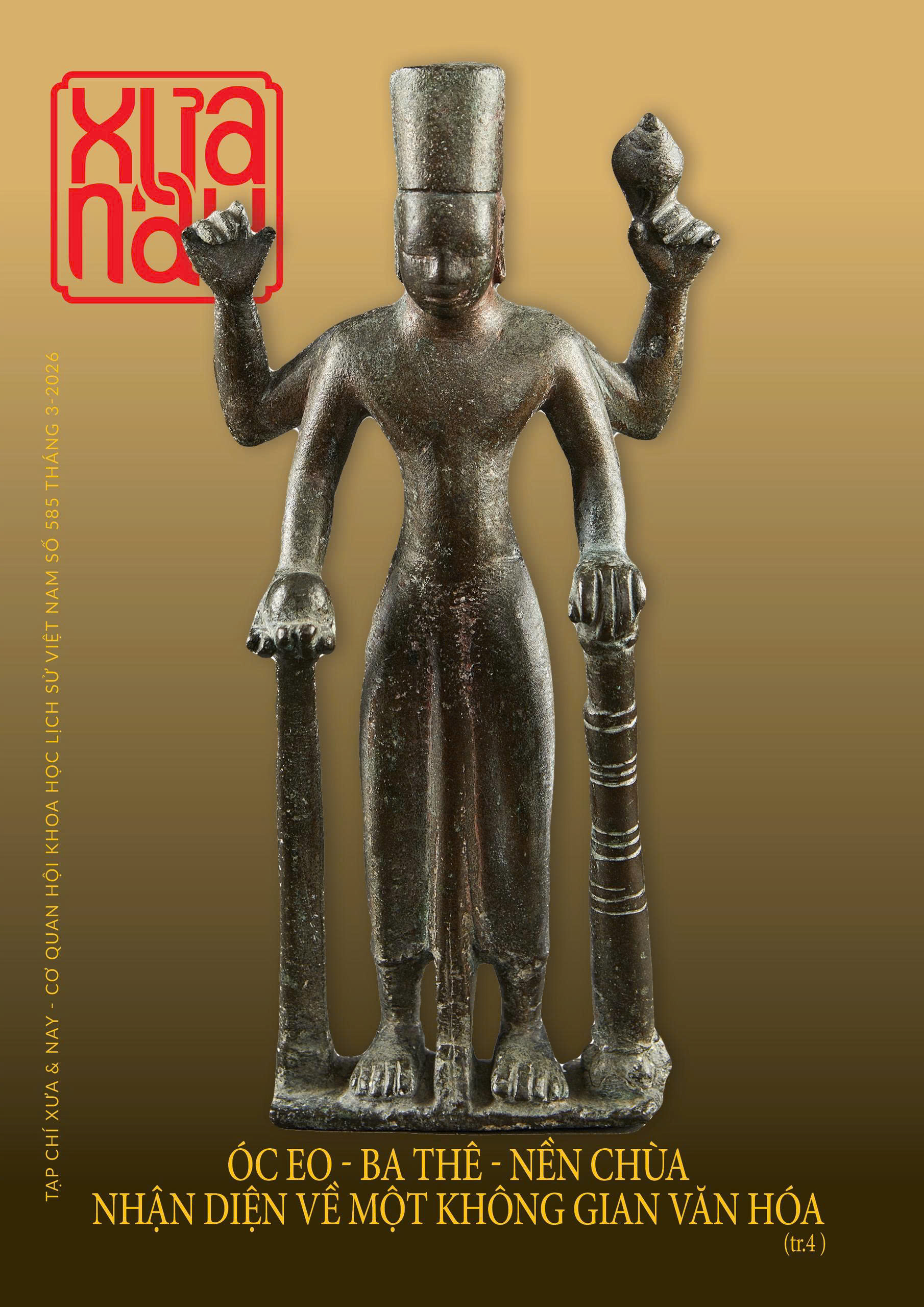 (Tháng 3/2026) TẠP CHÍ XƯA &amp; NAY - Nhiều tác giả - Cơ quan Hội Khoa học Lịch sử Việt Nam