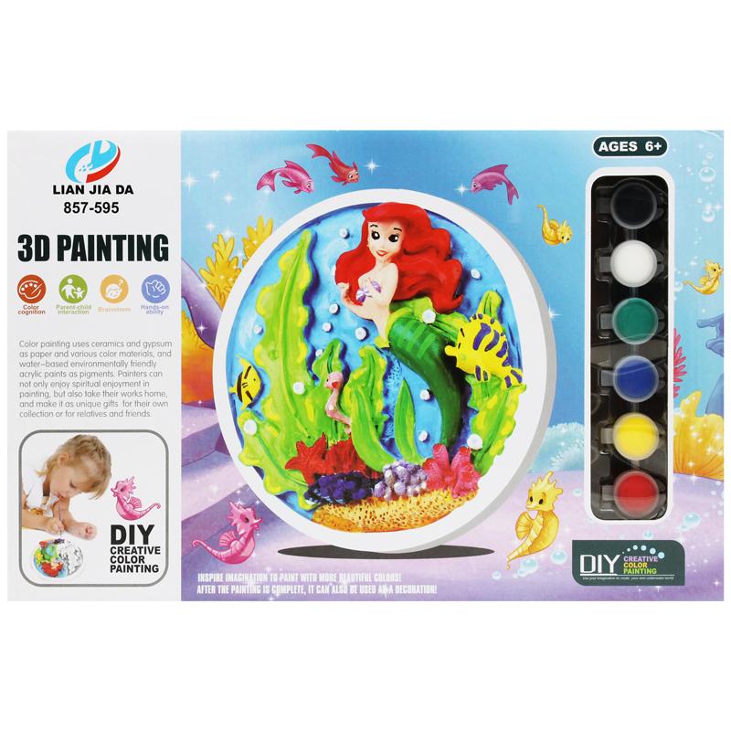 Hình ảnh Bộ Đồ Chơi Tô Màu Tranh 3D Painting - Nàng Tiên Cá 857-595