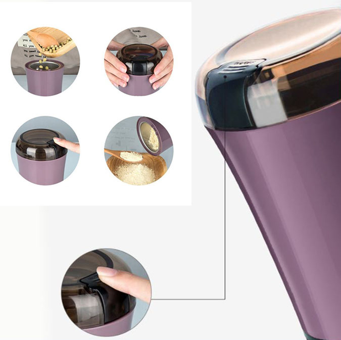 Máy xay mini cầm tay , máy xay đồ ăn dặm, xay cà phê,các loại hạt, xay ớt, xay nhuyễn mọi thứ