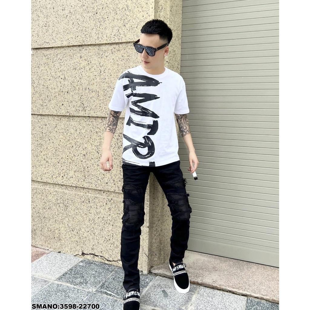 ÁO THUN NAM CỔ TRÒN HOTTREND HÀN QUỐC SANG TRỌNG - COTTON THUN CO GIÃN MỀM MỊN