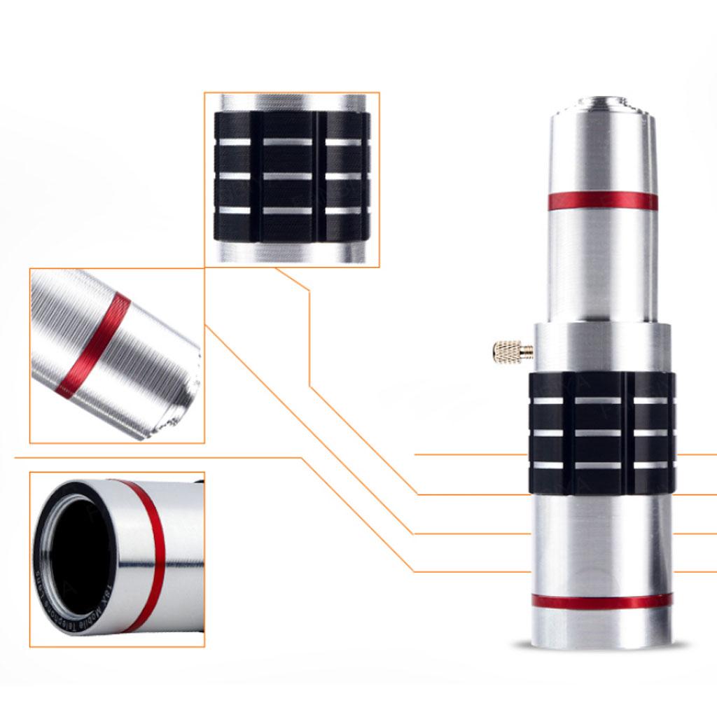 18X Universal Optical  Mobile Phone Telephoto Telescope Lens