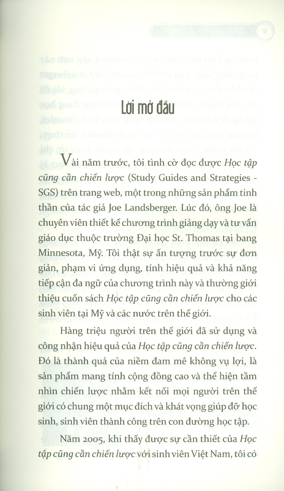 HỌC TẬP CŨNG CẦN CHIẾN LƯỢC