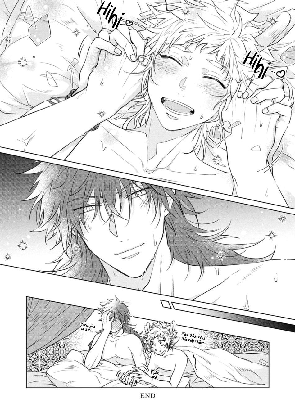 gặp gỡ em, thú nhân màu chàm trắng chapter 5.5 9