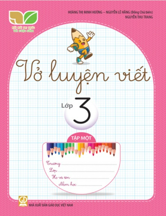 Sách - Vở luyện viết lớp 3