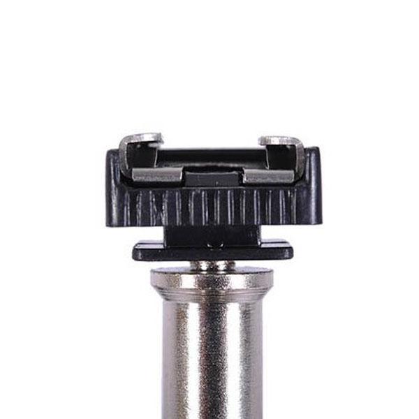 Flash Hot Shoe Mount Adapter to 1/4'' Thread for Studio Light Stand Tripod