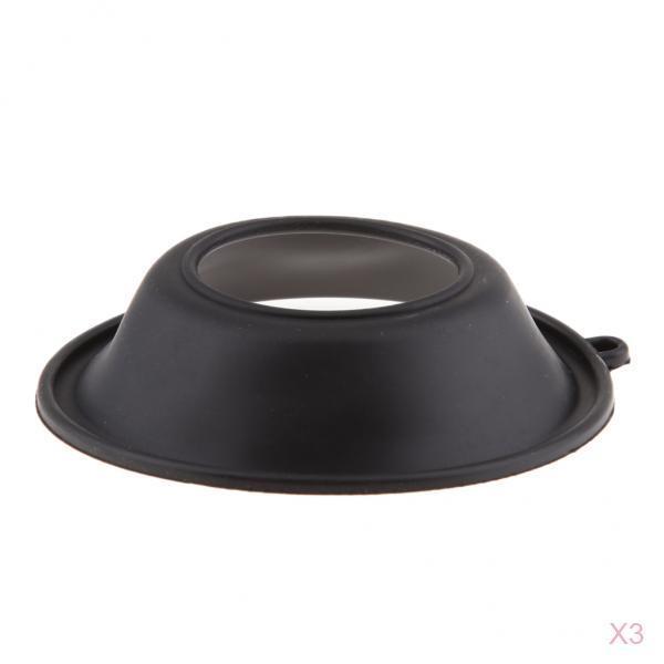 3x New Carburetor Vacuum Diaphragm for 400 Steed 400 CB750 CBX250