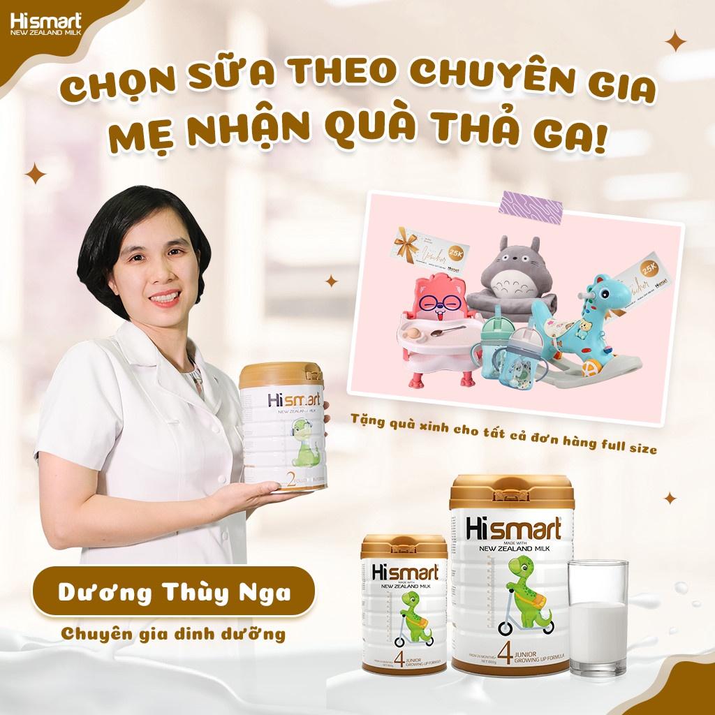 Sữa bột Hismart số 2_Cho bé từ 6-12 tháng tuổi - xuất xứ 100% New Zeland - 400g