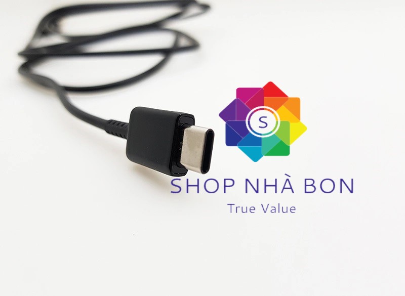 Cáp sạc dành cho Samsung Type C - đen