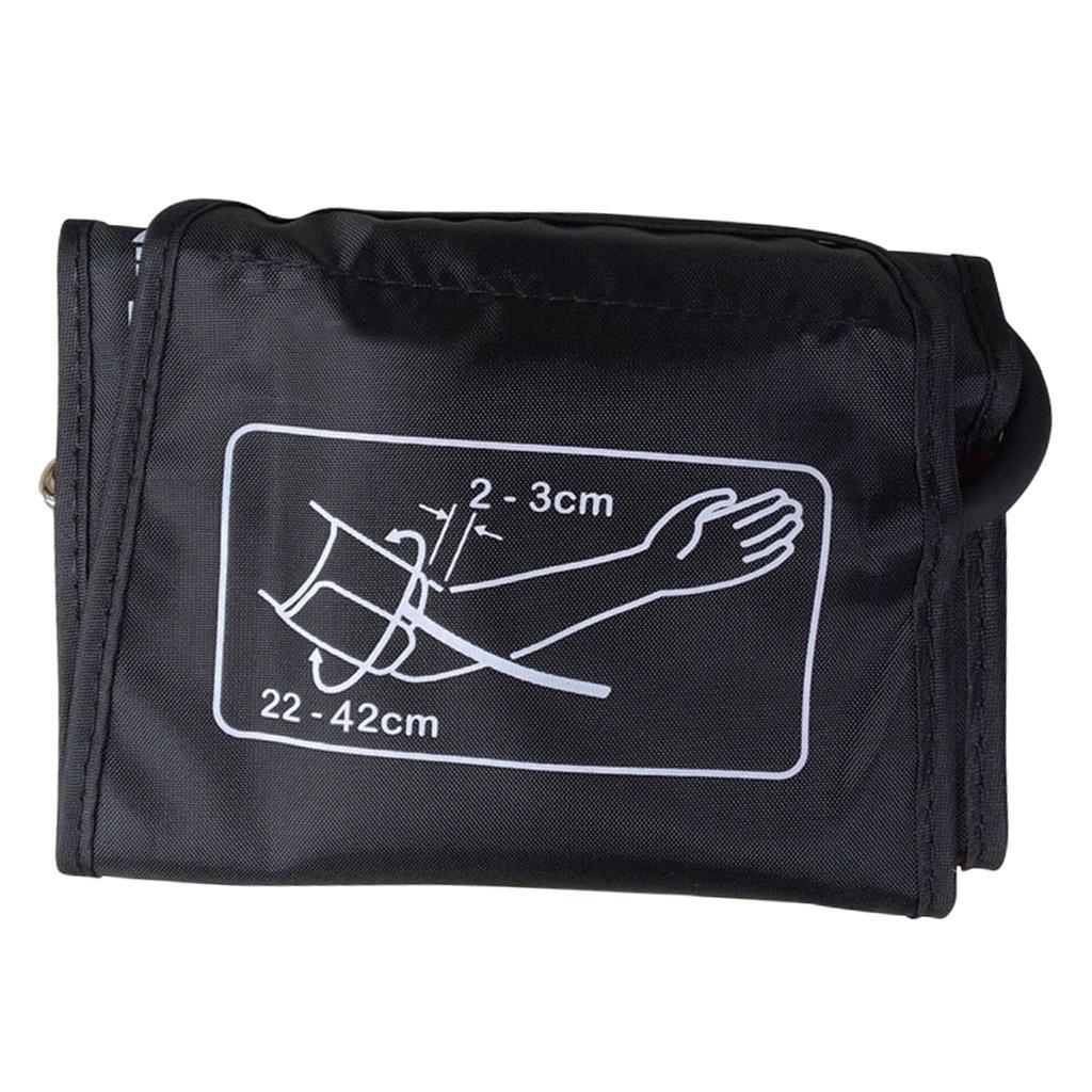 2Pcs Blood Pressure Cuff Arm Sphygmomanometer Oxford Nylon Sleeve 22-42cm