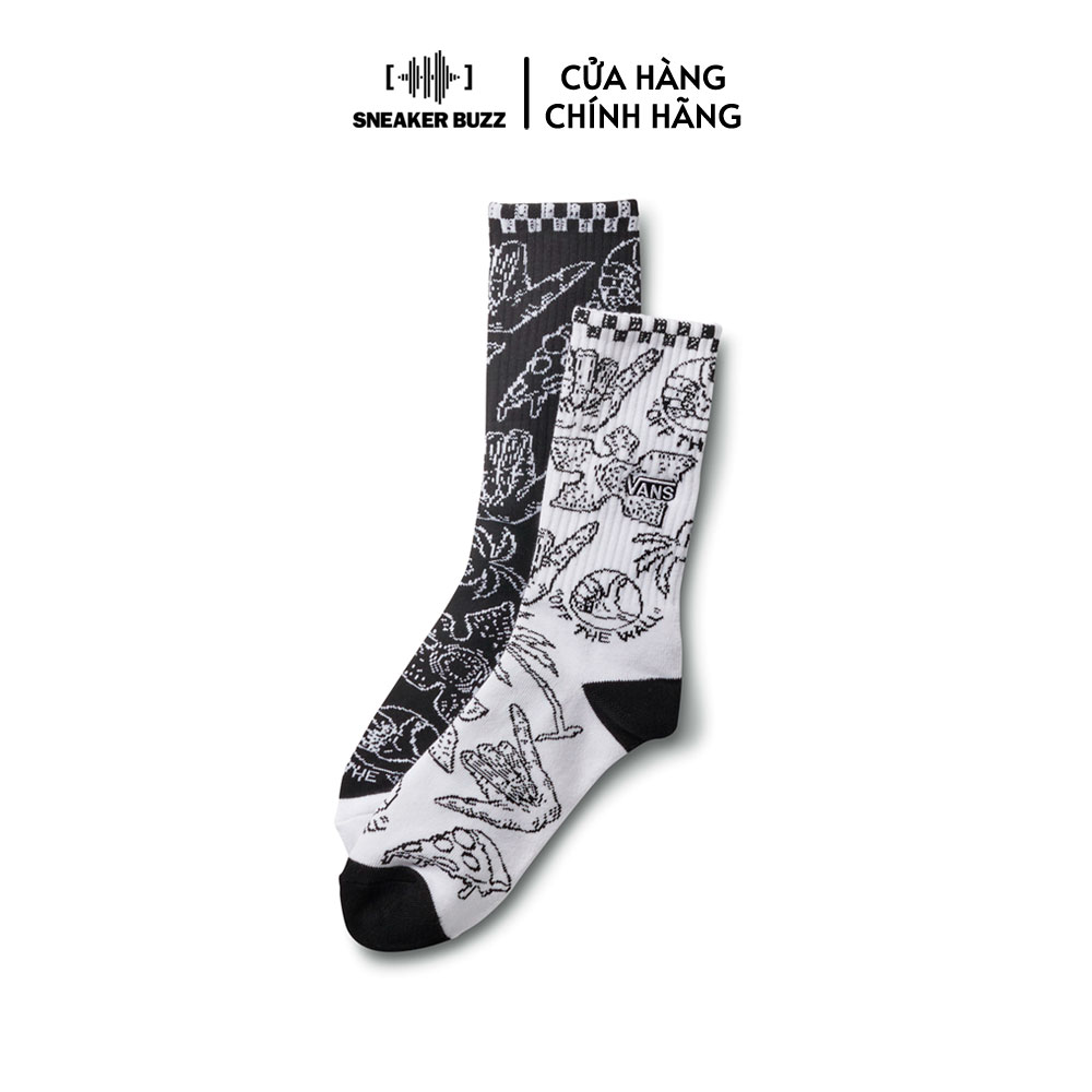 Vớ Vans Stranger Miss Match Socks Vans X Netflix VN0007RQY28