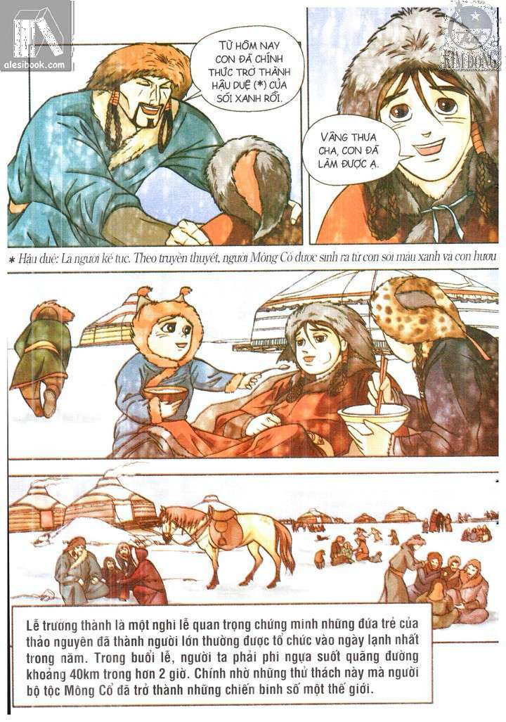 thành cát tư hãn chapter 4 13