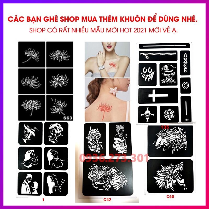 HOT Mực xăm trái cây tạm thời 15 ngày ( TẶNG 6 hình mini)