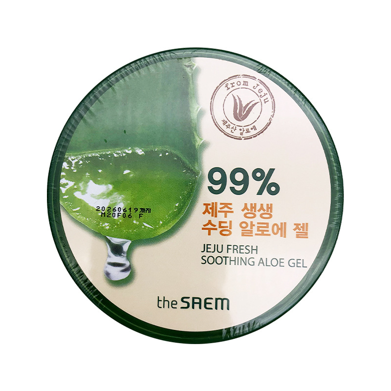 Gel dưỡng nha đam đa năng THE SAEM Jeju Fresh 99% Aloe Soothing Gel Hàn Quốc 300g