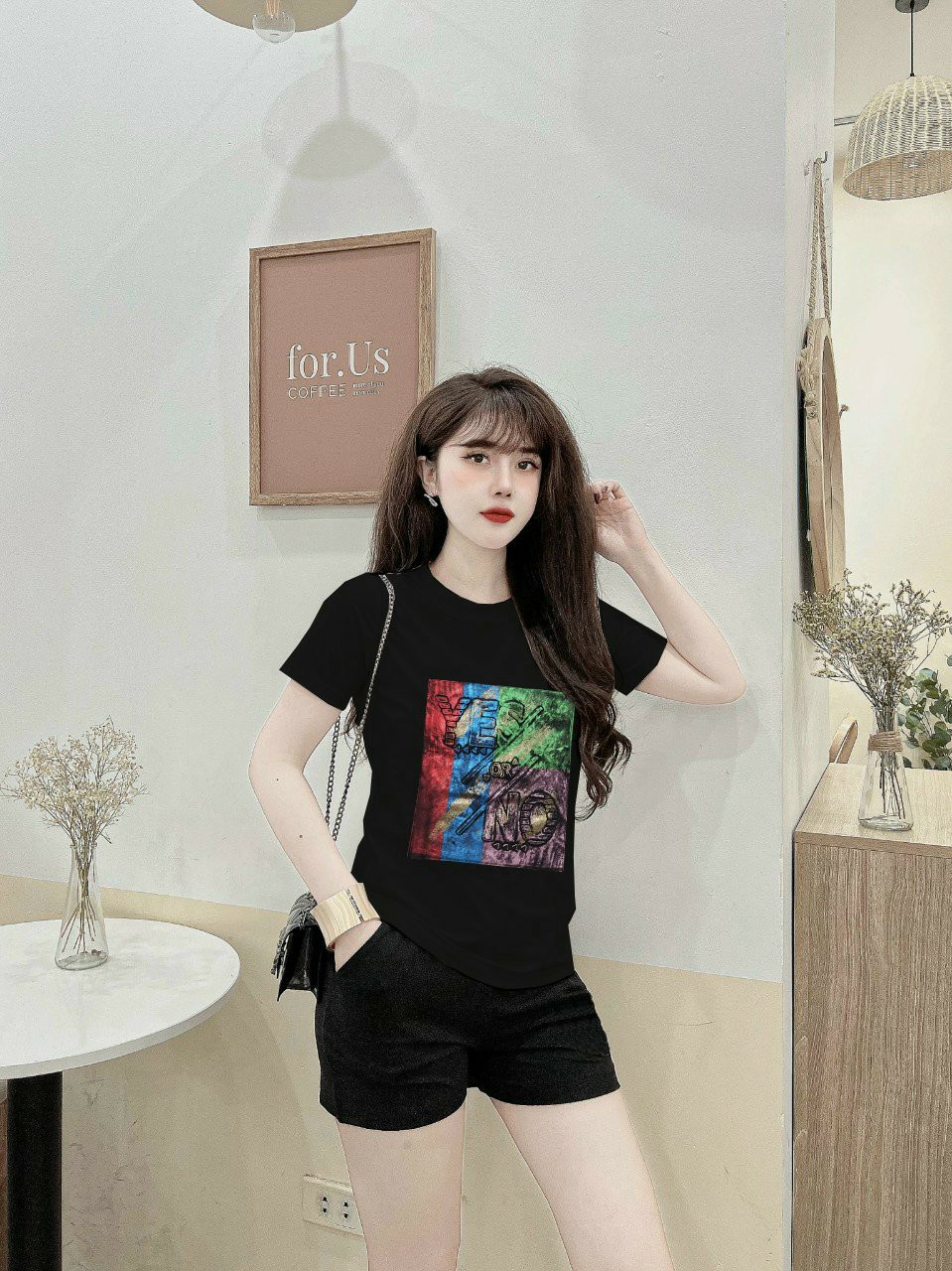 Đồ bộ thun cotton đùi logo nhập in nổi cao cấp MS051
