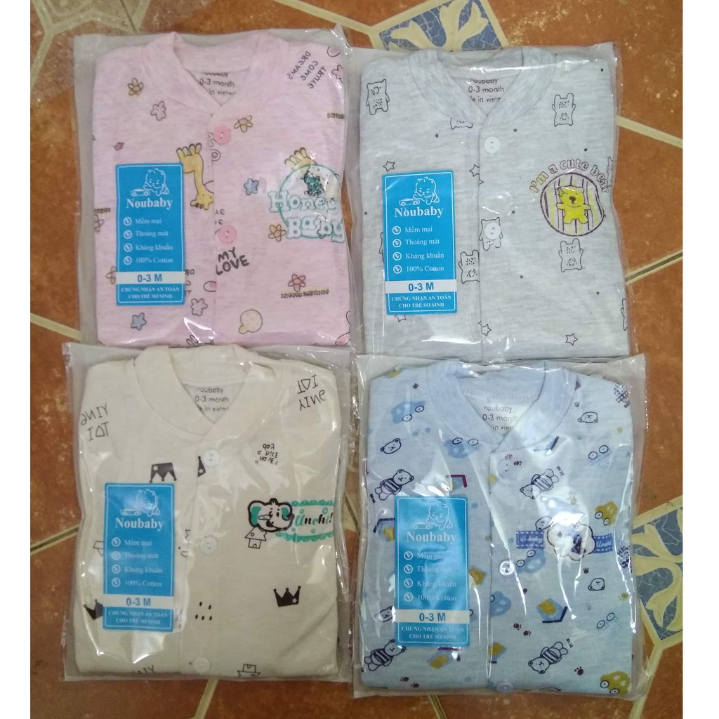 Bộ quần áo thu đông dài tay chất cotton hàng Việt Nam chất lượng cao cho bé từ 0-15 tháng