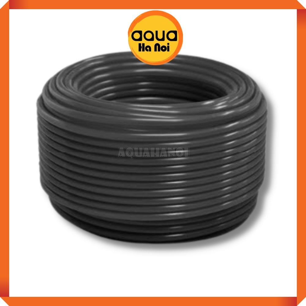 Ống dây dẫn nước máy lọc RO, máy bơm phun sương - Phi 6 mm - Màu xám/màu đen -