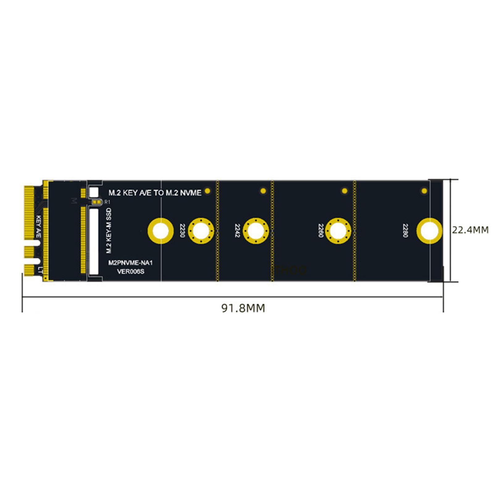 Key to M.2 Key M Expansion Card Simple Installation Durable Accessories