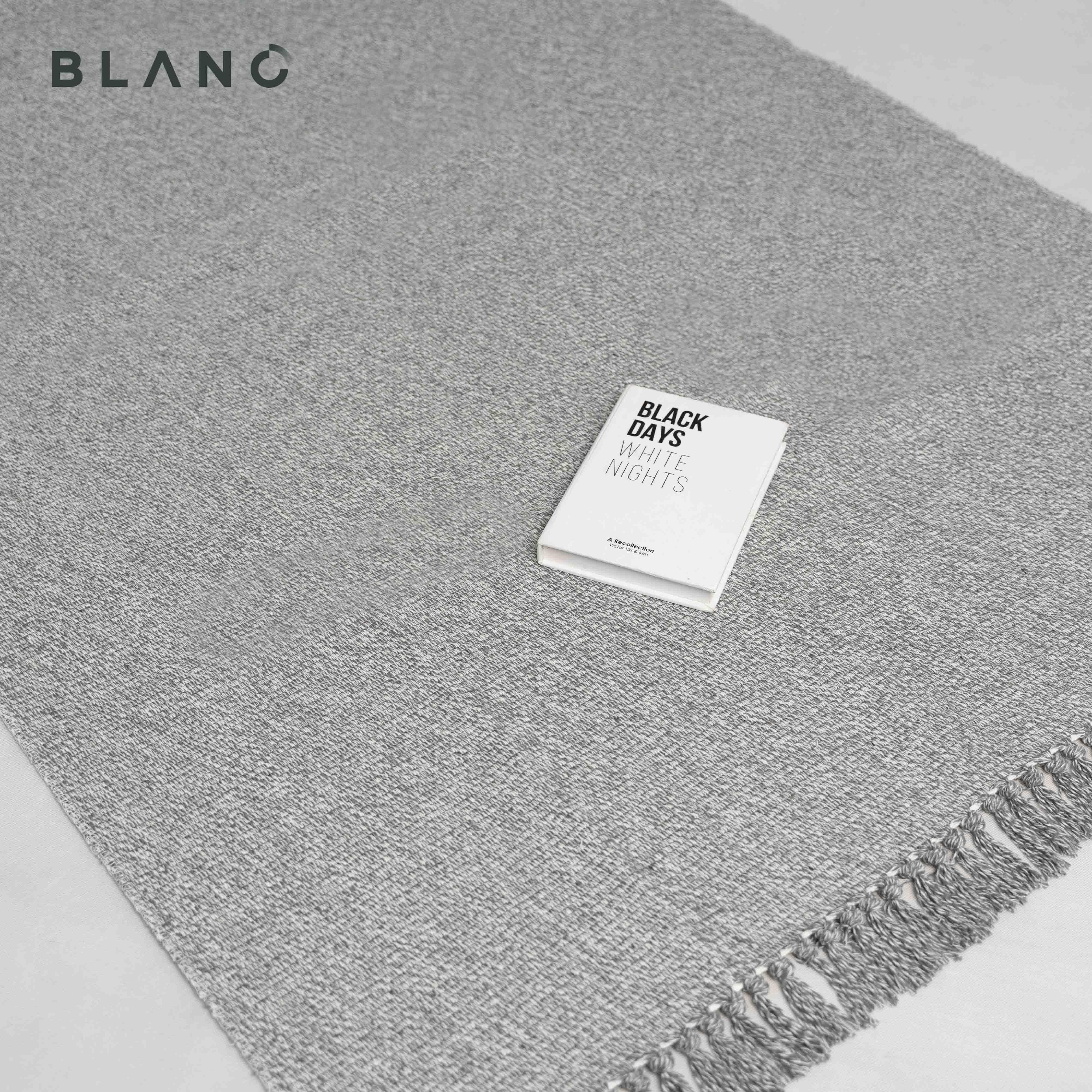 Thảm Trải Sàn Phòng Ngủ Rustic BLANC' Đủ Size