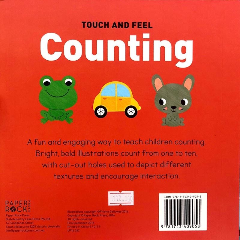 Touch &amp; Feel Bb Counting