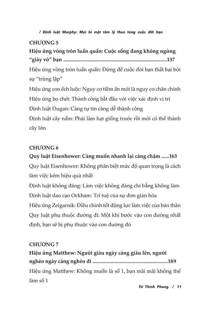 Định Luật Murphy - Mọi Bí Mật Tâm Lý Thao Túng Cuộc Đời Bạn - AZ