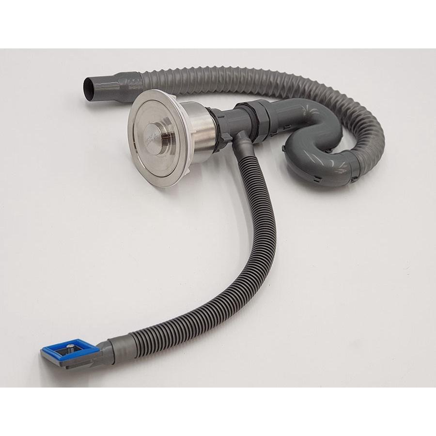 Bộ xả chậu rửa chén 1 hộc, kèm rốn xả Inox 110mm Eurolife EL-BXC 03
