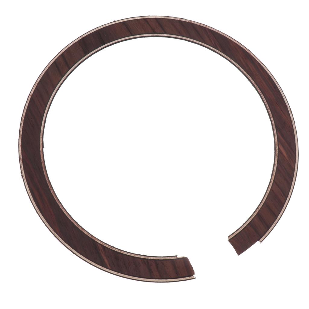 1pc Wooden Soundhole Rosette Acoustic Folk Classcial Guitar Decal Inlay
