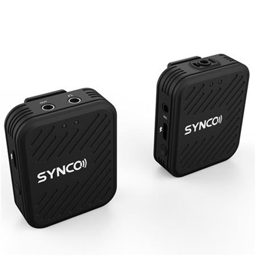 Micro không dây sóng 2.4GHz SYNCO G1(A1) siêu nhỏ gọn cho quay phim cho điện thoại máy ảnh máy quay - Hàng chính hãng