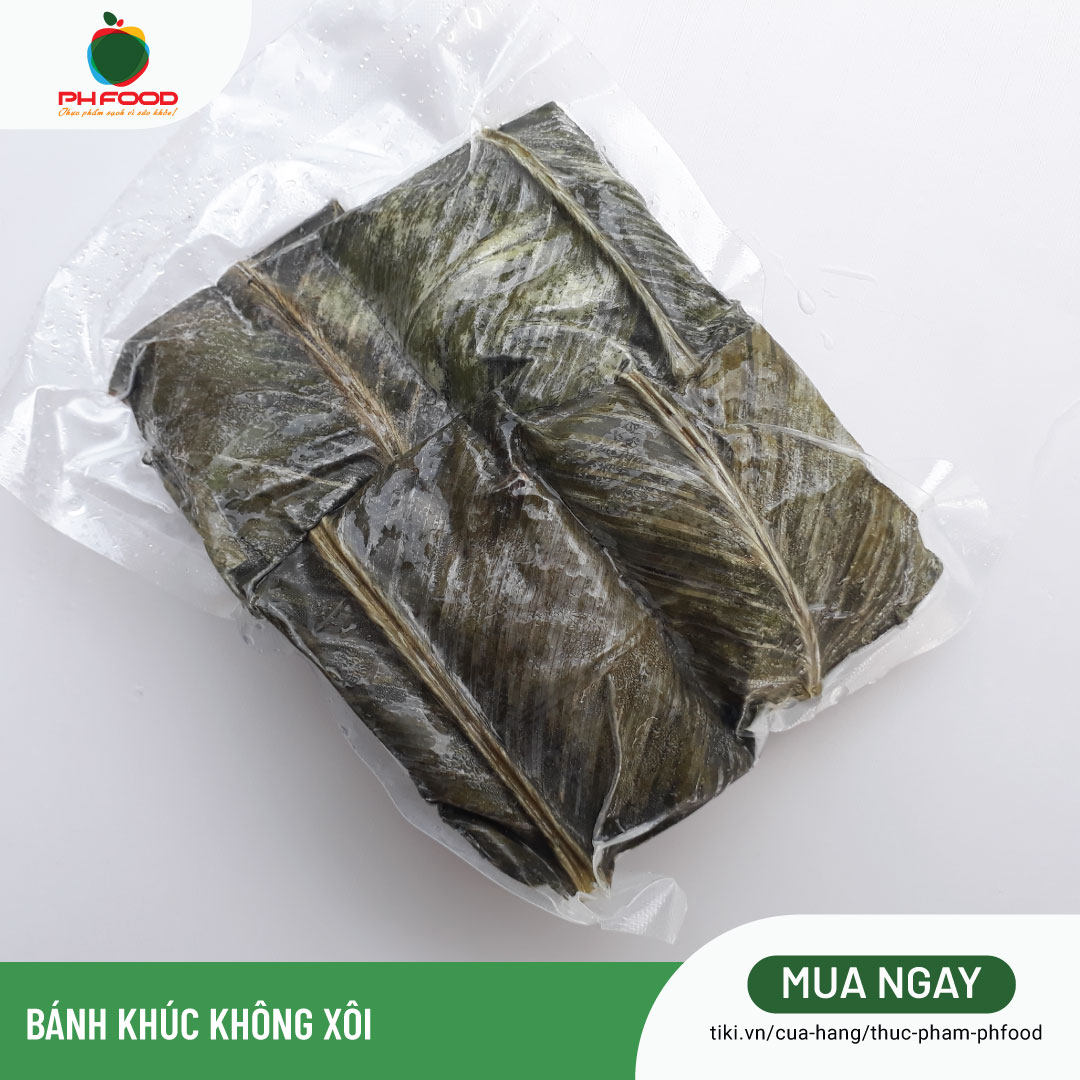 - Bánh Khúc Không Xôi - Túi 5 Cái - Đông Lạnh