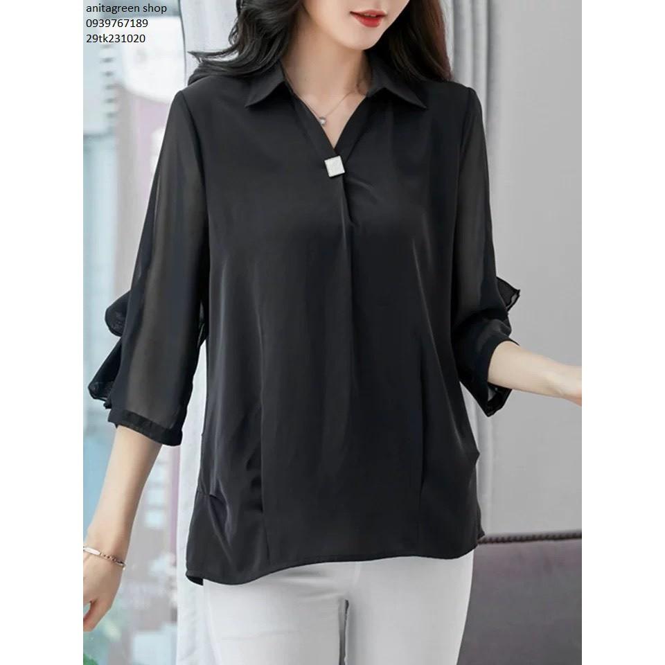 Tk231020-áo sơ mi tay lỡ xinh đẹp