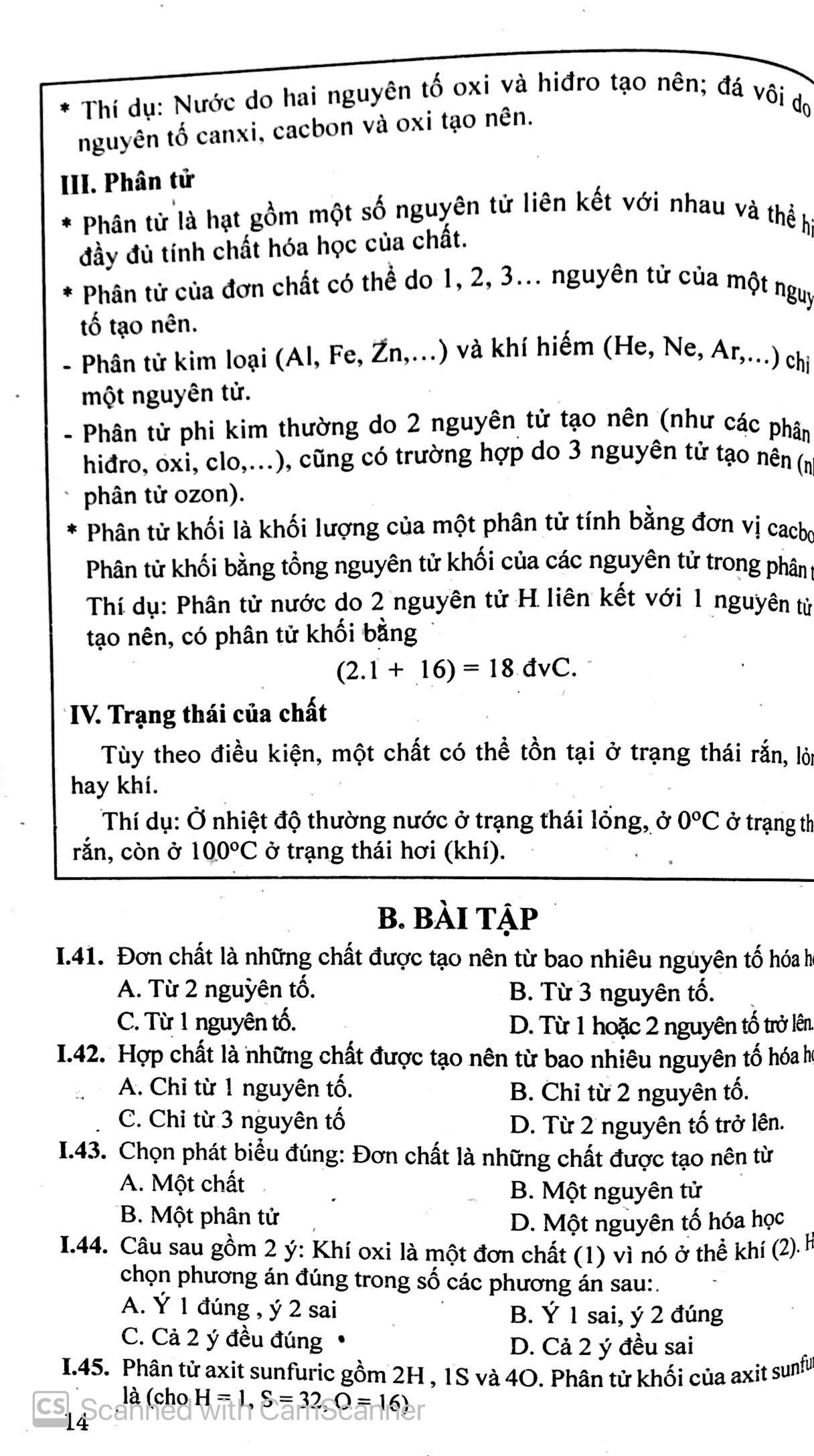Học Tốt Hóa Học Lớp 8