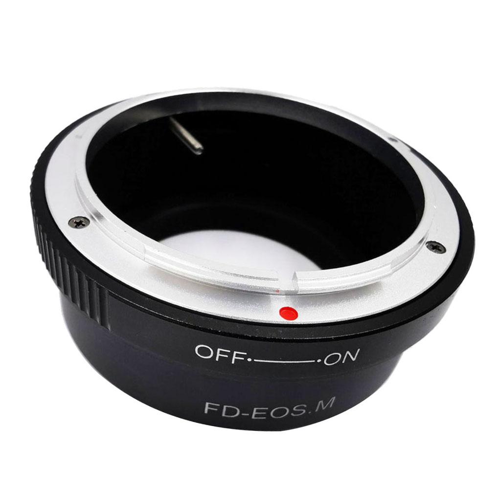 For FD Lens to for Canon EOS M EF-M Mirrorless Camera Adapter, fits for Canon M1, M2, M3 M10 Mirrorless Camera