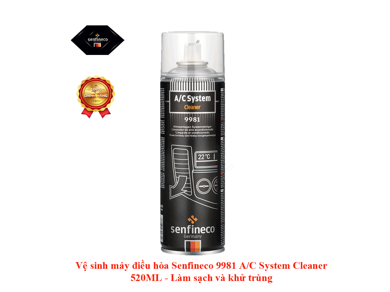 DUNG DỊCH VỆ SINH DÀN LẠNH ĐIỀU HÒA SENFINECO 9981