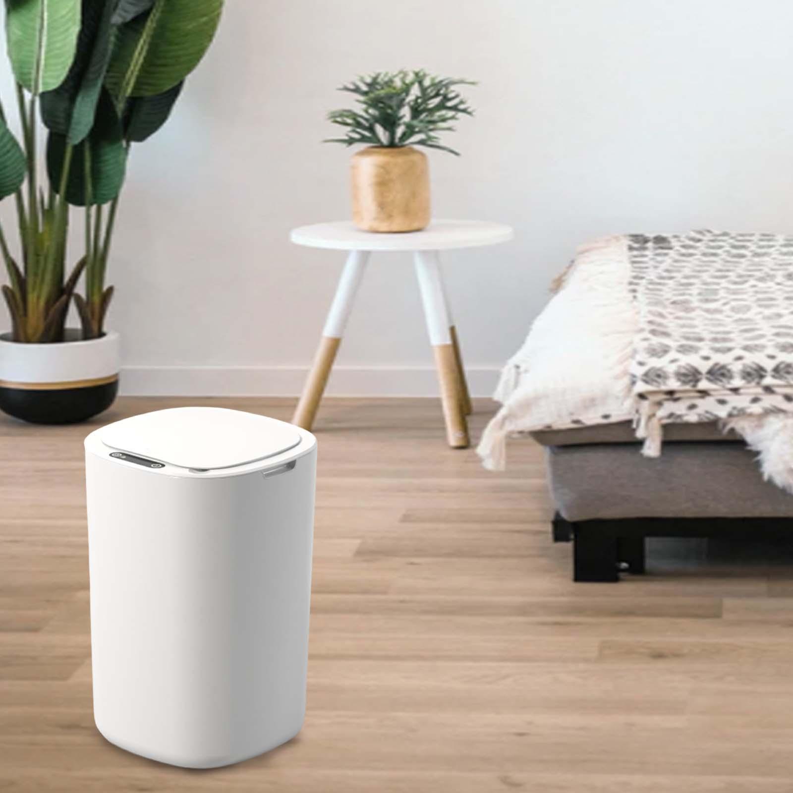 2x Trash Can Save Space Trash Basket Waste Container for Office Home Kitchen