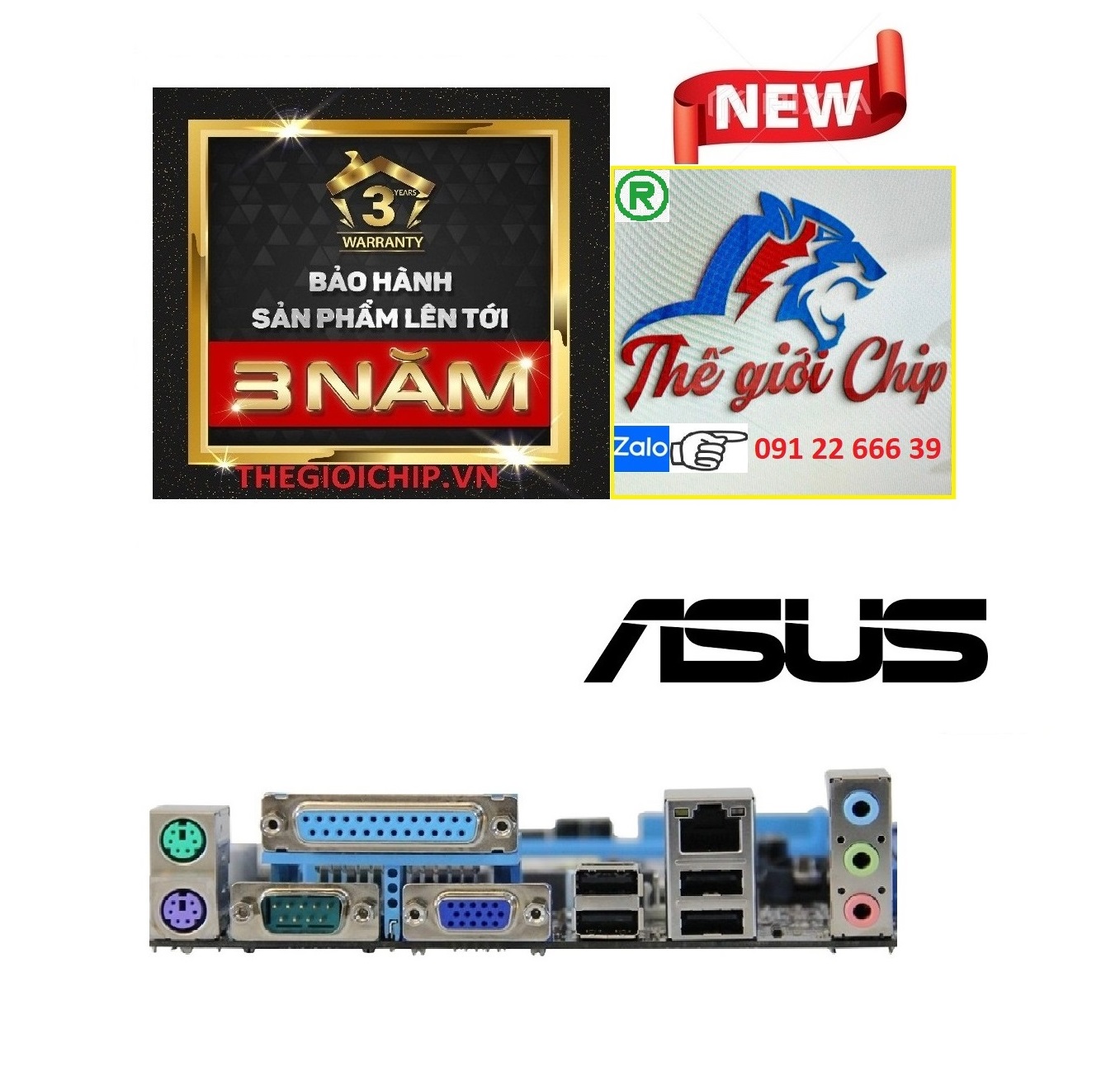 Bo Mạch Chủ (Mainboard) Asus P8 H61- HÀNG CHÍNH HÃNG