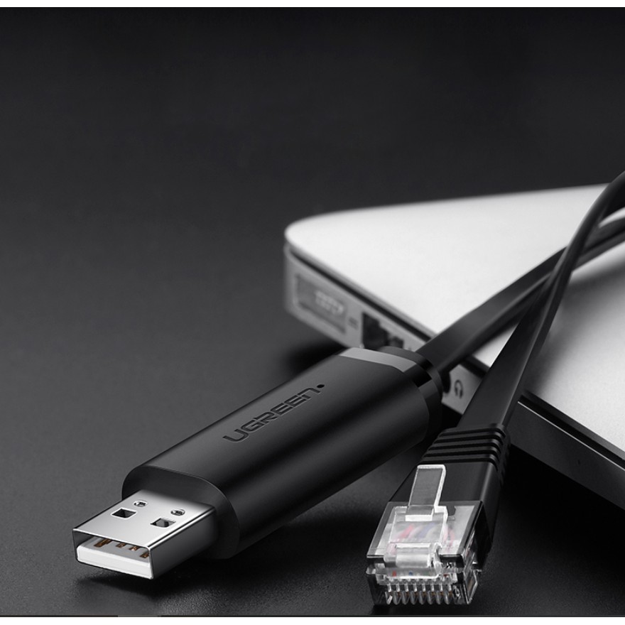 Dây cáp USB 2.0 sang RJ45 UGREEN CM204 60813 - Hàng nhập khẩu chính hãng
