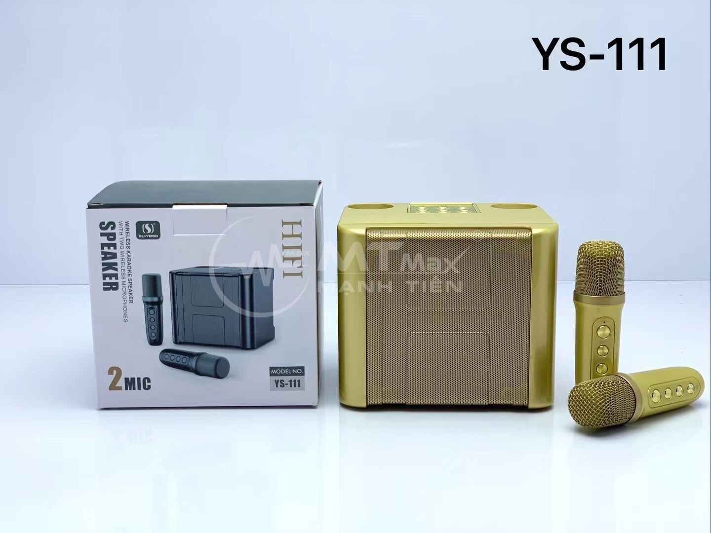 Loa karaoke YS 111 kèm mic mini nhỏ gọn ca hay