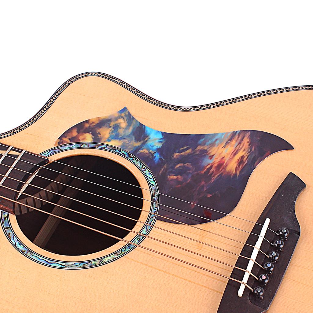2 X Acoustic Guitar Pickguard Pick Guard Scratch Plate For Acoustic Guitar