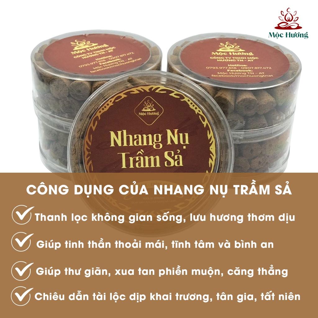 Nụ trầm sả nhang sạch Mộc Hương nhang xanh 100% từ thiên nhiên hương trầm sả xông thơm nhà tốt cho sức khoẻ - 20 nụ dùng thử