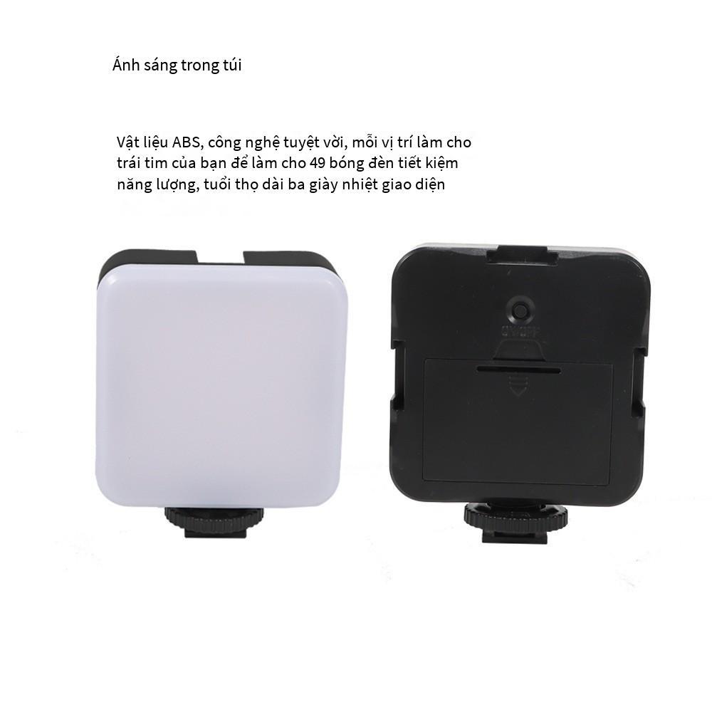 Phong cách mới nhất sáng tạo đèn LED mini bỏ túi lấp đầy ánh sáng selfie làm đẹp lấp đầy ánh sáng di động chụp ảnh ngoài trời vuông ánh sáng trực tiếp