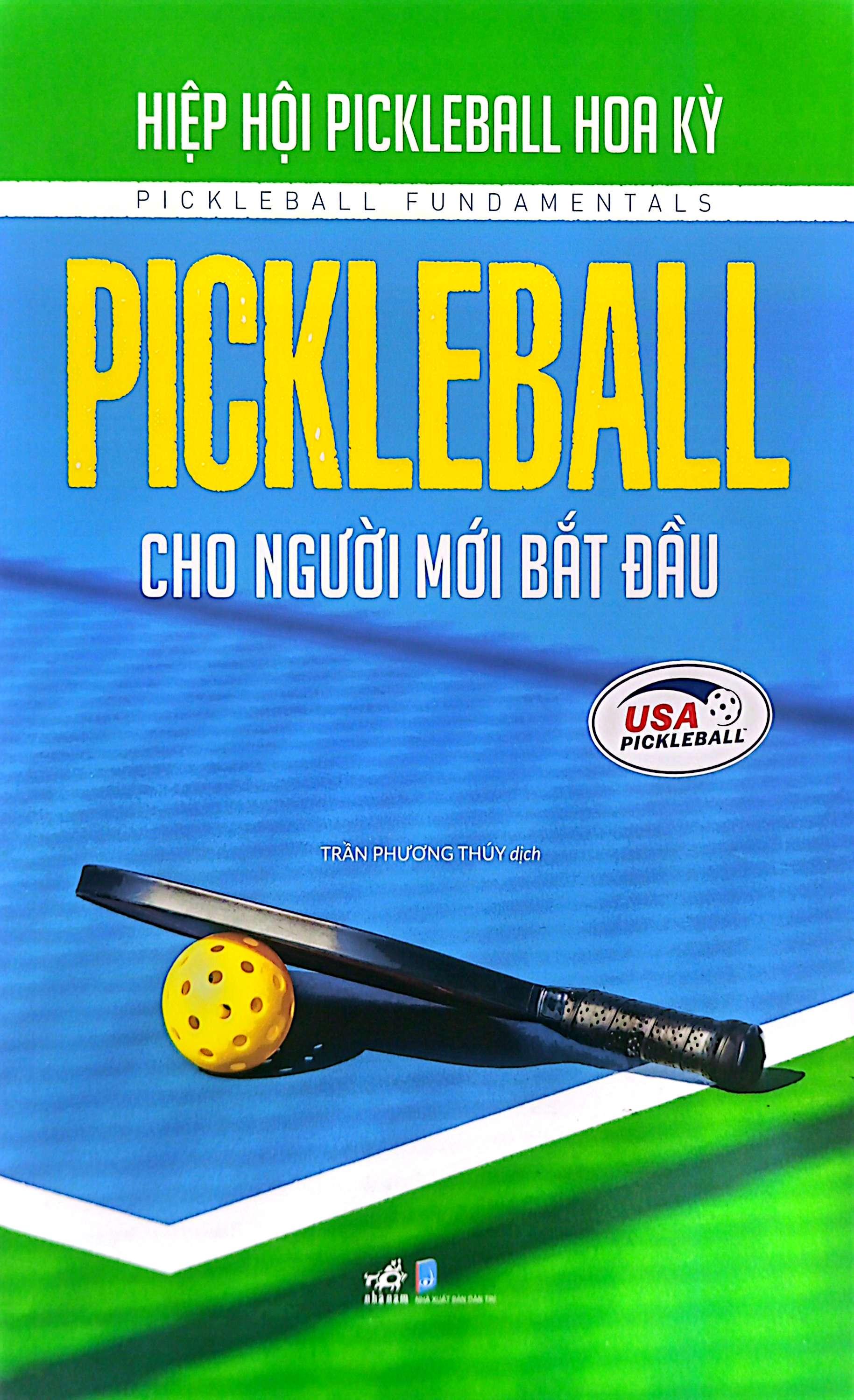 Sách - Pickleball Cho Người Mới Bắt Đầu